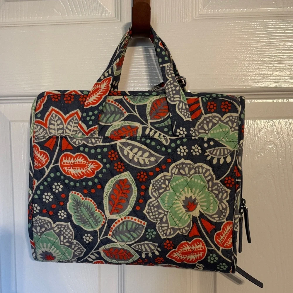 Vera Bradley Multicolor Floral Hanging Cosmetic Organizer